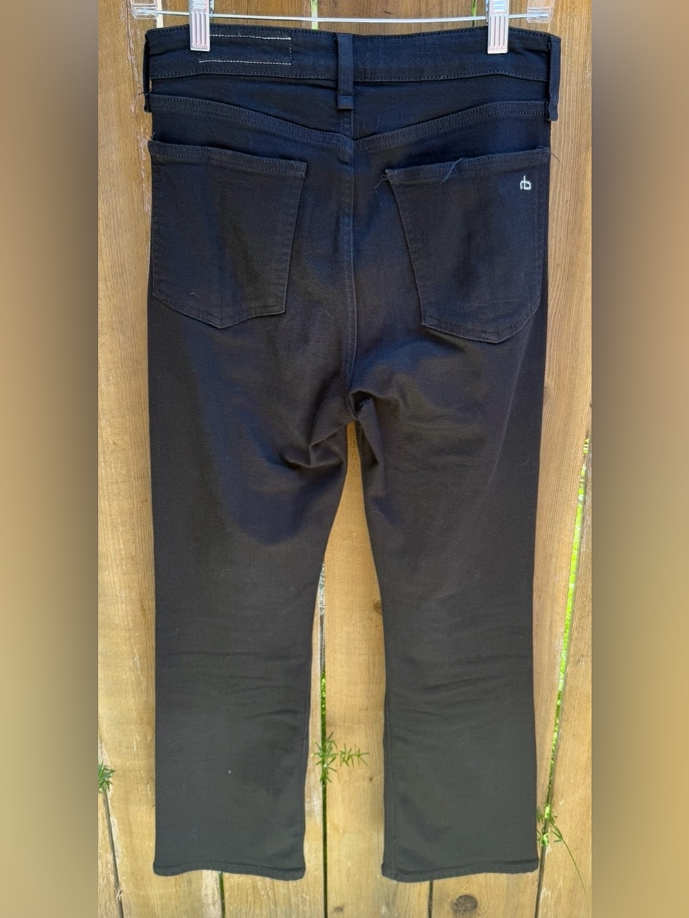 rag & bone black jeans women’s size 27
